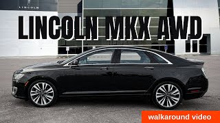 2019 Lincoln MKZ Reserve AWD walkaround video [upl. by Ainaled]