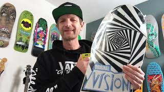 Original Vision Gator Old School Reissue Skateboard Deck Review [upl. by Martell]