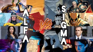 Alfa vs Sigma siempre son enemigos [upl. by Osithe52]