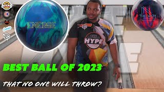 Probably the Best Ball of Year  That NO ONE will Throw  Ebonite Emerge Hybrid  The Hype [upl. by Assilat]