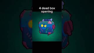 4x dead box opening brawlstars deadgame shorts [upl. by Hanavas]