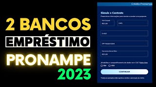 Como Solicitar Empréstimo PRONAMPE 2023 [upl. by Ettenoitna]