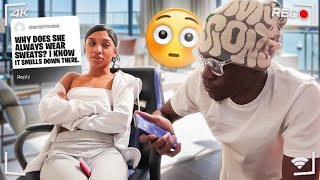 MAKING UP FAKE DISRESPECTFUL QUESTIONS TO ASK CRY BABY GIRLFRIEND PRANK [upl. by Ahsienroc]