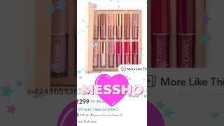 Liquid Matte Lipstick waterproof long lasting youtubeshorts viralvideo meesho [upl. by Morlee]