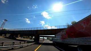 Pennsylvania Driving 001 Timelapse New York City Philadelphia Pennsylvania [upl. by Yv]