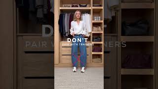 Dos amp Don’ts of barrel jeans with shoes links on my LTK fashion [upl. by Hallvard]