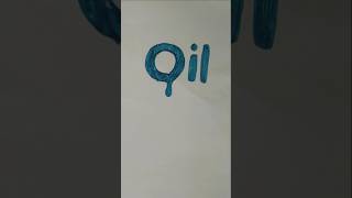 Oil 🛢️ Logo Design oil logo drawing [upl. by Hagerman514]