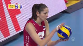 2016 Olympic Qualification Russia vs Turkey Semifinal [upl. by Twelve766]