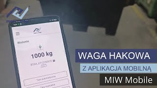 Miary i Wagi  waga hakowa z aplikacją mobilną MIW Mobile [upl. by Lashoh]