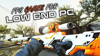 Top 10 BEST FPS Games For Medium SPEC PC  BEST GRAPHICS [upl. by Ermine]