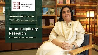 Sharvari Dalal’s Interdisciplinary Research at Ahmedabad University  Convocation 2024 [upl. by Rennob]