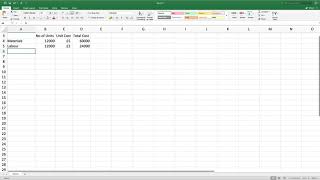 AAT Level 3 Osborne Book Excel Chapter 2 Exercise 1 Stage 1 [upl. by Ettedranreb]