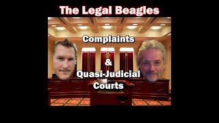 Complaints  QuasiJudicial Courts [upl. by Osyth336]