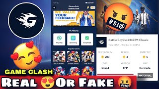 Game clash Trounament App Real or Fake 🤬 Game clash real or fake full detail [upl. by Torosian]