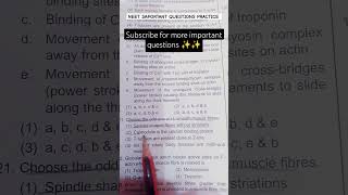 Locomotion and movement chapter neet biology neet2025preparation neetbiology ytshorts shorts [upl. by Anelrats162]