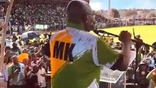 Jacob Zuma Singing quotMushini Wamiquot Alexandra Johannesburg MK Party [upl. by Eelynnhoj]