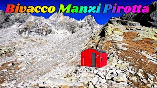 Bivacco Manzi Pirotta 2538m Val TorroneTrekking Lombardiavaltellina italia [upl. by Layney]