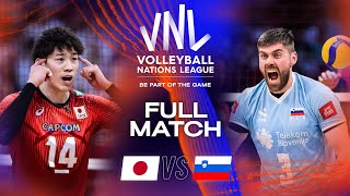 🇯🇵 JPN vs 🇸🇮 SLO  Legendary Full Match  Quarter Finals  Mens VNL 2023 [upl. by Irac665]