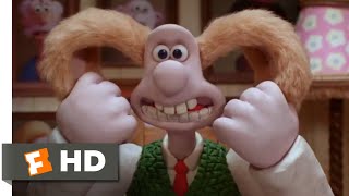 Wallace amp Gromit The Curse of the WereRabbit 2005  Brain Swap Scene 610  Movieclips [upl. by Gurney245]