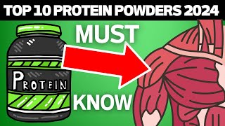 Top 10 Protein Powders You Need to Try in 2024 [upl. by Filipe]