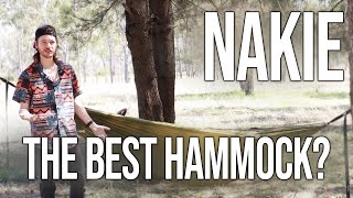 NAKIE Hammock Review  The Best Hammock [upl. by Acenahs]