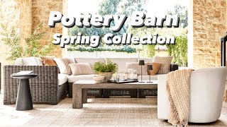 NEW POTTERY BARN SPRING COLLECTION  DESIGNS amp COLORS TRENDS OF 2024 [upl. by Farnham]