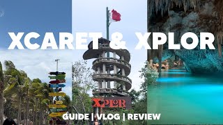 XCARET amp XPLOR 2024 Cancun Mexico  Vlog Guide amp Which is Better 🤔 [upl. by Brok]