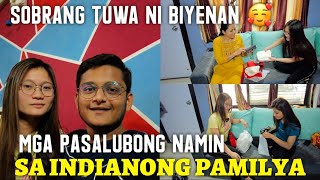 PASALUBONG REVEAL SA INDIANONG PAMILYA Tuwangtuwa si Biyenan [upl. by Maidel]