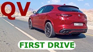 Alfa Romeo Stelvio QV first drive [upl. by Decato969]