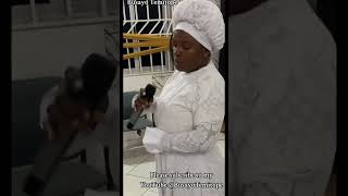 Busayo Temitope at Jerusalem church Ghana 🇬🇭 explore gospelmusic gospelsinger shortvideo [upl. by Nnylahs938]