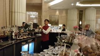 Champagne Sabering Sabrage  St Regis Abu Dhabi [upl. by Arden]