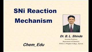 SNi Reaction Mechanism [upl. by Hgiel872]