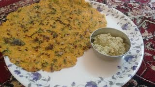 Methi Brown Rice Roti Recipe  how to make methi rice roti recipe [upl. by East]