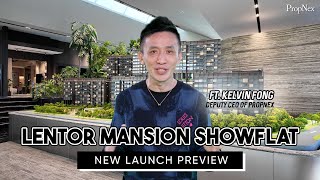 Lentor Mansion Showflat New Launch Preview ft Kelvin Fong [upl. by Nosecyrb]