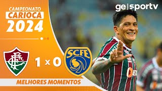 FLUMINENSE 1 X 0 SAMPAIO CORRÊA  MELHORES MOMENTOS  7ª RODADA DO CAMPEONATO CARIOCA 2024  geglob [upl. by Anna]