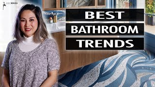 Picked By Pros The Top Bathroom Design Trends For 2023  Julie Khuu [upl. by Dickens]