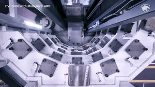 DVF 5000 with Multilevel AWC I Doosan Machine Tools I Automation [upl. by Dever]