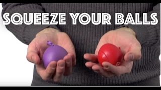 Squeeze Your Stress Balls for Tension Relief [upl. by Hahsia]