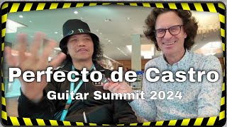 Perfecto de Castro interview Guitar Summit 2024 [upl. by Aicatsan351]