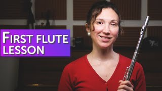 YOUR FIRST FLUTE LESSON  The Flute Channel TFC [upl. by Walczak]