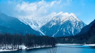 Kamikochi Japan 冬の上高地 4k [upl. by Luckin]