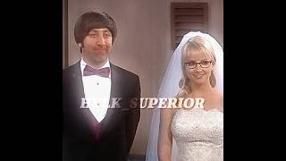 Howard AND Bernadette ❤️💙 howardwolowitz bernadetterostenkowski tbbt thebigbagtheory edit fy [upl. by Aicia]