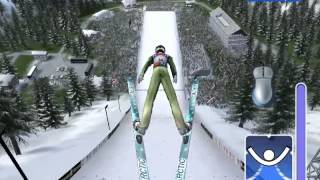 RTL Skijumping 2007  Planica 2535m jump [upl. by Notserc201]