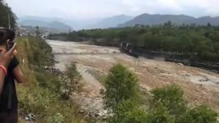 Pokhara Flood Videomp4 [upl. by Nytsuj]