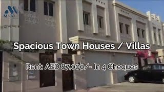 Abu Hail Dubai 20  For Rent Spacious Town HouseVillas [upl. by Loree29]