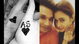 Sonam KapoorAnand Flaunt Their 1ST Karwa Chauth Mehendi Prince Narula Puts It On Yuvikas Hands [upl. by Amikat726]