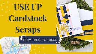 3 Ways to Use Scraps of Cardstock [upl. by Brottman]