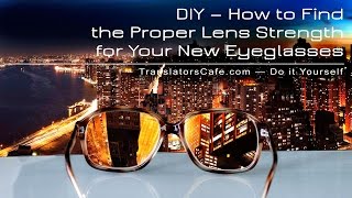 DIY Optometrist — Choose Your New Eye Glasses by Yourself [upl. by Eekorehc241]