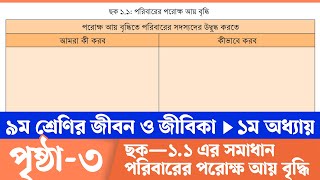 Jibon o Jibika Class 9 Chapter 1 Page 3  ৯ম শ্রেণির জীবন ও জীবিকা ১ম অধ্যায় ৩ পৃষ্ঠা  Courstika [upl. by Etteoj]