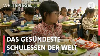 Japan Gesundes Essen in der Schule  Weltspiegel [upl. by Ardnic]